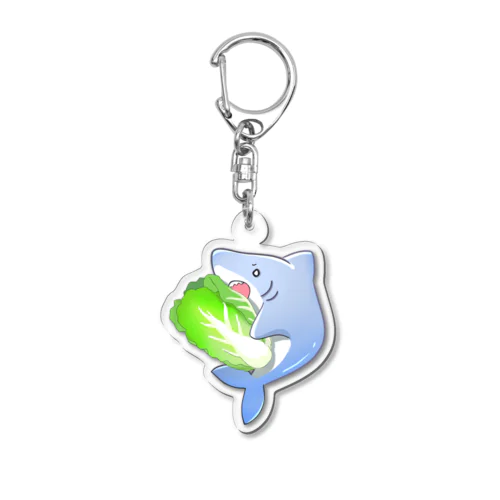 はくちゃん Acrylic Key Chain