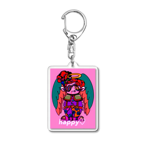 ハッピーてんし Acrylic Key Chain