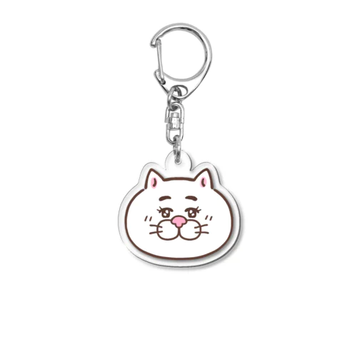 顔だけシリーズ Acrylic Key Chain