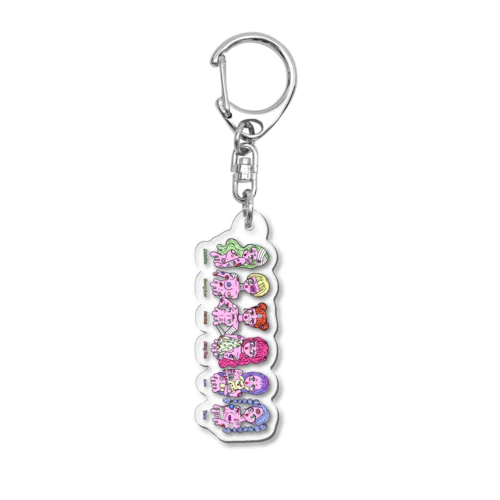 Meltys Acrylic Key Chain