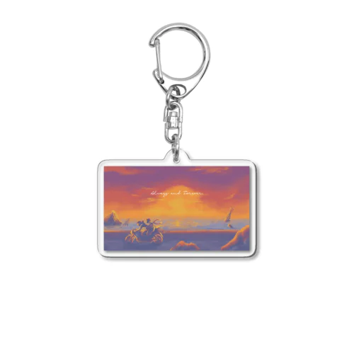 always and forever Acrylic Key Chain