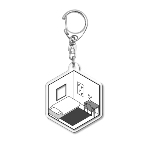 LIFE-02 Acrylic Key Chain