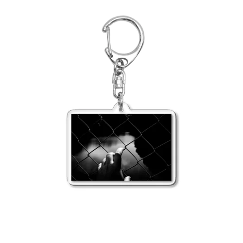 フェンスの先 Acrylic Key Chain