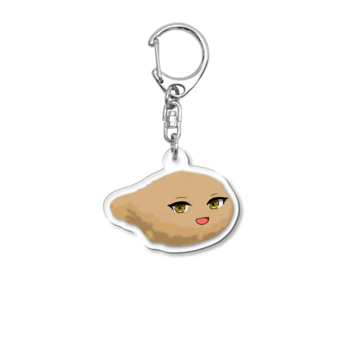 セルフ : ササミ(フライドチキン) Acrylic Key Chain