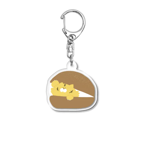 とらマリトッツォ Acrylic Key Chain