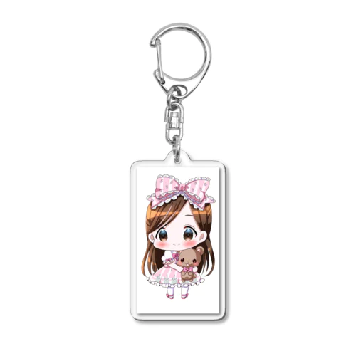 ゆりな🎀🏰16.3cmちゃんグッズ🧸 Acrylic Key Chain