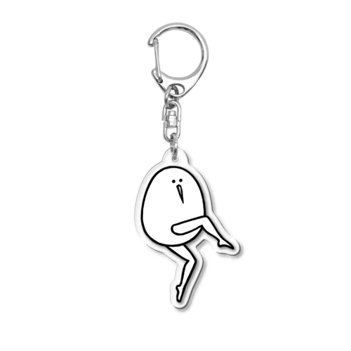 たまごあし　アクキー < 足あげ > Acrylic Key Chain