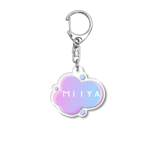 MIIYAロゴ Acrylic Key Chain