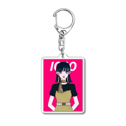 お洒落ちゃん Acrylic Key Chain