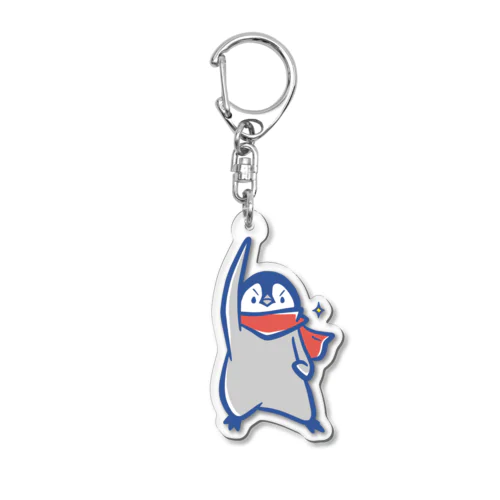 ヒーローペンギンさん Acrylic Key Chain