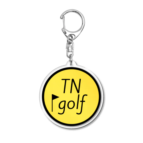 TN golf(イエロー) Acrylic Key Chain