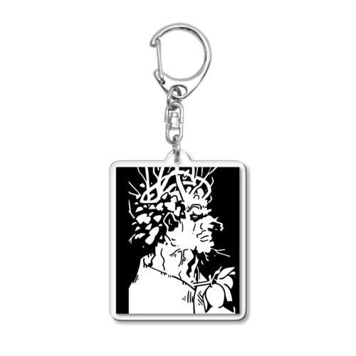 冬_アルチンボルド四季 Acrylic Key Chain