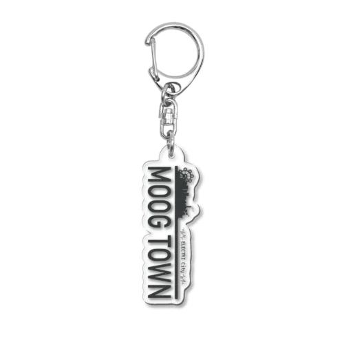 moog town Acrylic Key Chain