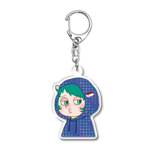 SUSHI hoodie girl Acrylic Key Chain