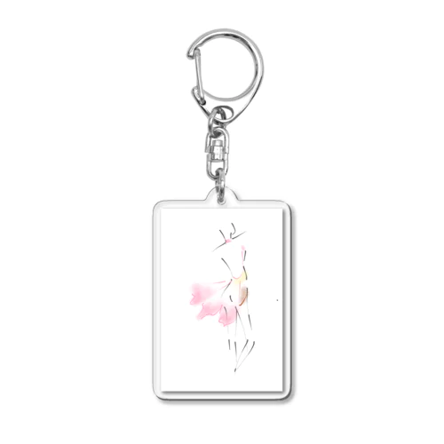 花の精霊 Acrylic Key Chain