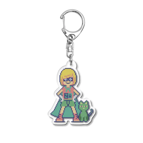 ZATTANA HERO YOWAMI Acrylic Key Chain