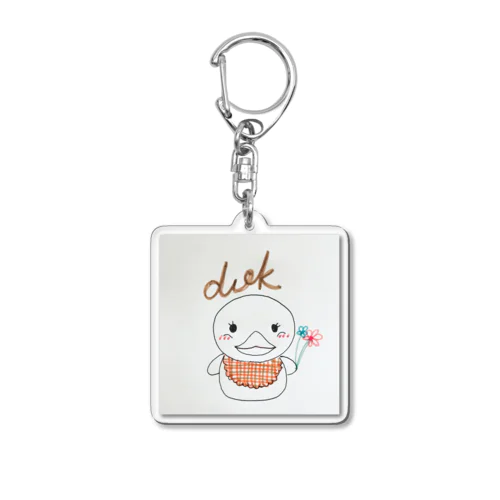 アヒルちゃん Acrylic Key Chain