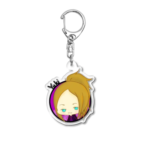 Yukiてゃん Acrylic Key Chain