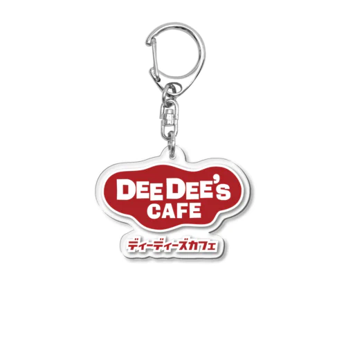 ディーディーズカフェ25周年記念グッズ Acrylic Key Chain