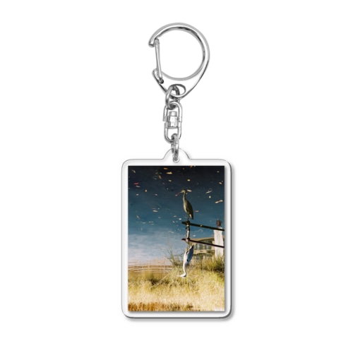 サギ物語 Acrylic Key Chain