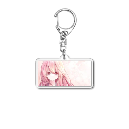 桜の少女アクリルキーホルダー Acrylic Key Chain