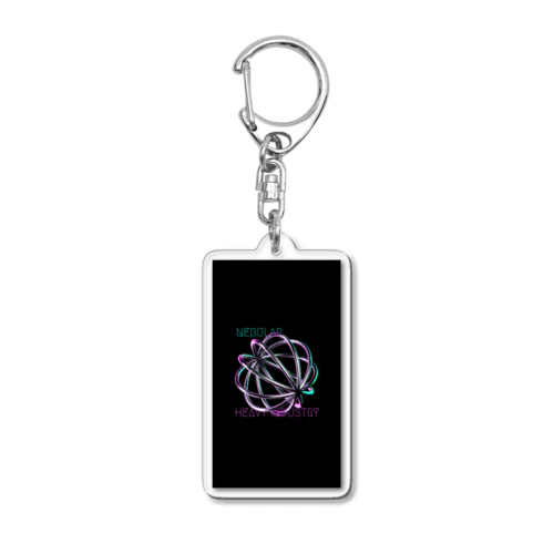 nebular heavy industry ロゴ2 Acrylic Key Chain