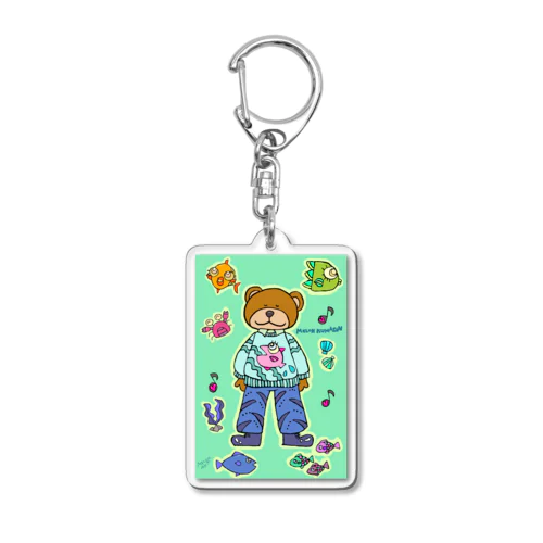 MELON KUMASAN アクア Acrylic Key Chain