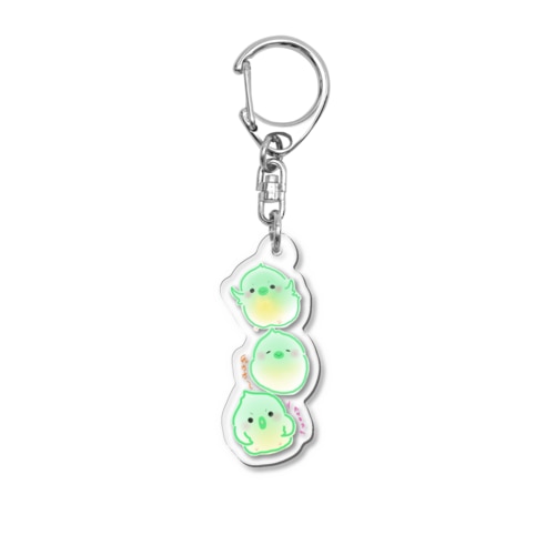 ホケキヨ三兄弟 Acrylic Key Chain