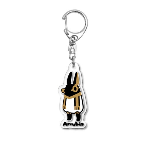 とーとつにエジプト神　アヌビス Acrylic Key Chain