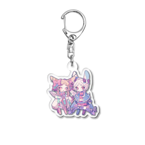 みにうさアクキー Acrylic Key Chain