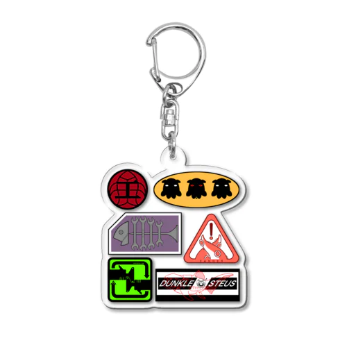 海底工業シリーズ企業ロゴ詰め合わせ Acrylic Key Chain