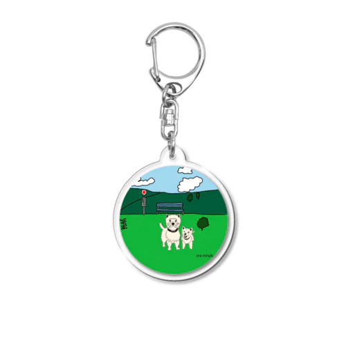 ウエスティ Acrylic Key Chain