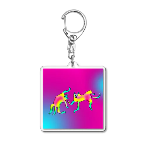 ケモノダンス Acrylic Key Chain