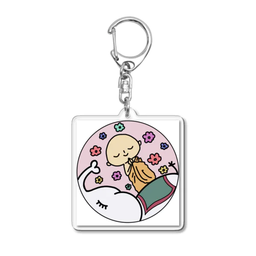 ほーはいさん【花まつり】 Acrylic Key Chain