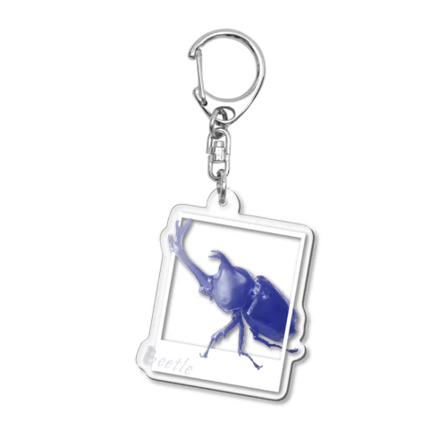 カブトムシ 2 Acrylic Key Chain