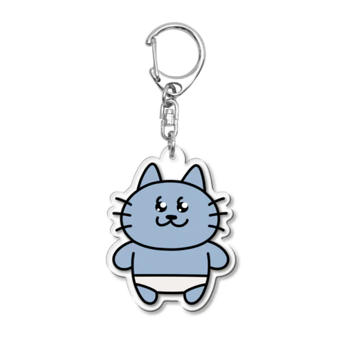 おぱんつかっこにゃんアクキー Acrylic Key Chain