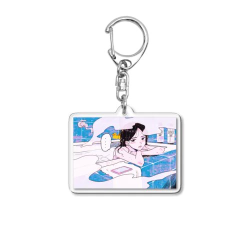 長風呂ちゃん Acrylic Key Chain