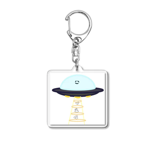 やわらかUFO Acrylic Key Chain