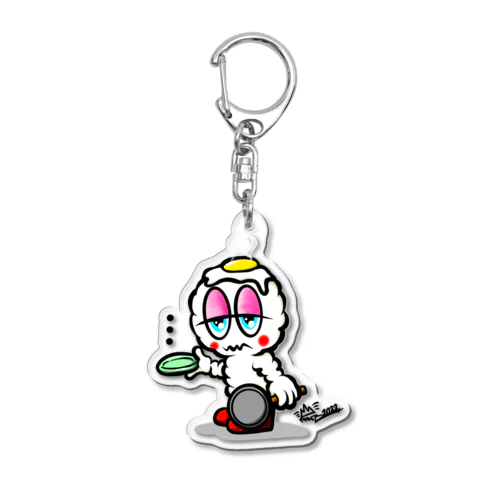 ケムケムの朝ごはん Acrylic Key Chain