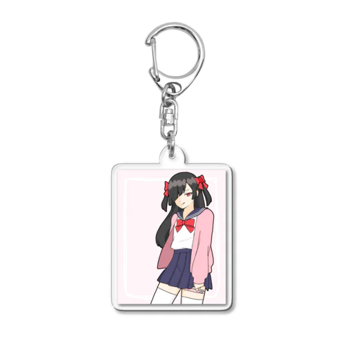 めろちのバカかわグッズ Acrylic Key Chain