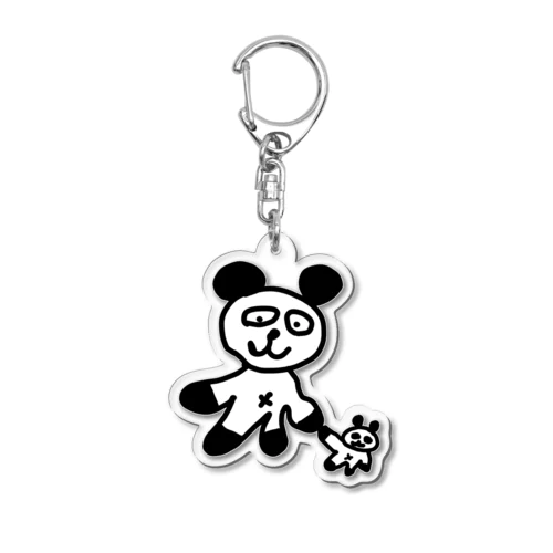 パンダパンダ Acrylic Key Chain