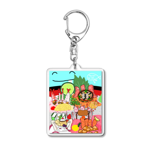 KAISEN-DON PARTY Acrylic Key Chain