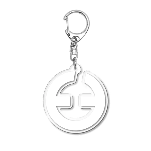 臼白 Acrylic Key Chain