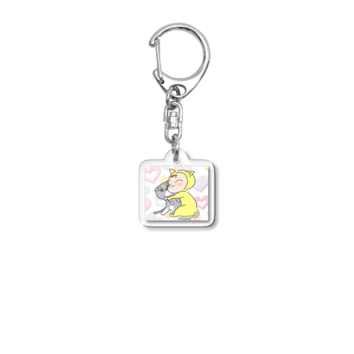 ねぇねと一緒♬ Acrylic Key Chain