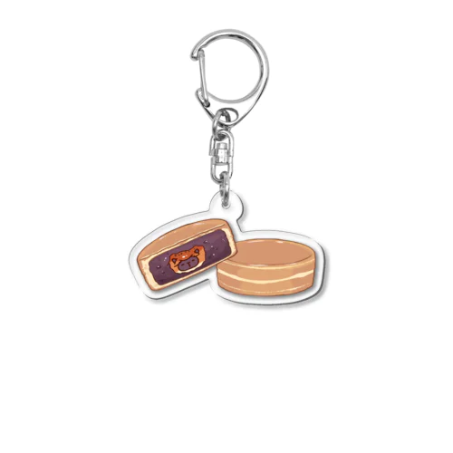 回転焼きとあ～んぱん Acrylic Key Chain