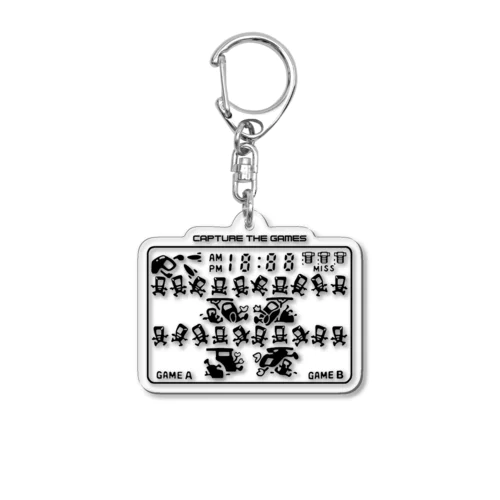 UP & RIGHT Acrylic Key Chain