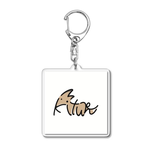 M.Kitune Acrylic Key Chain