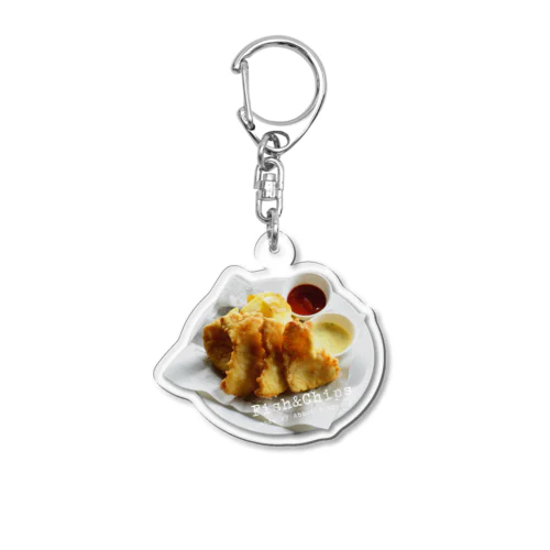 Fish and Chips (フィッシュアンドチップス) アクリルキーホルダー