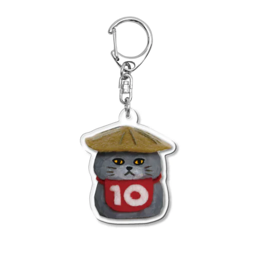 おじぞうにゃん（BUNi PUNi 10周年） Acrylic Key Chain