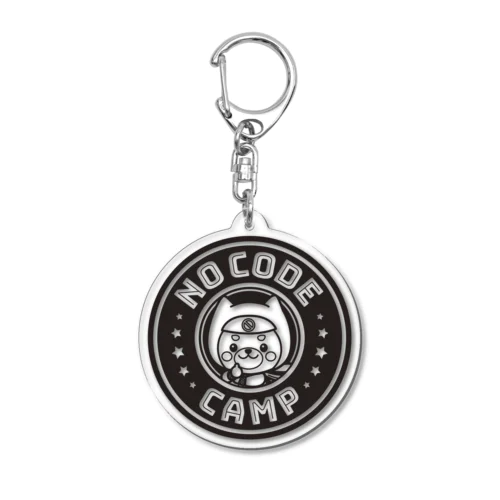 ものクロにんじゃ君_丸Ver Acrylic Key Chain